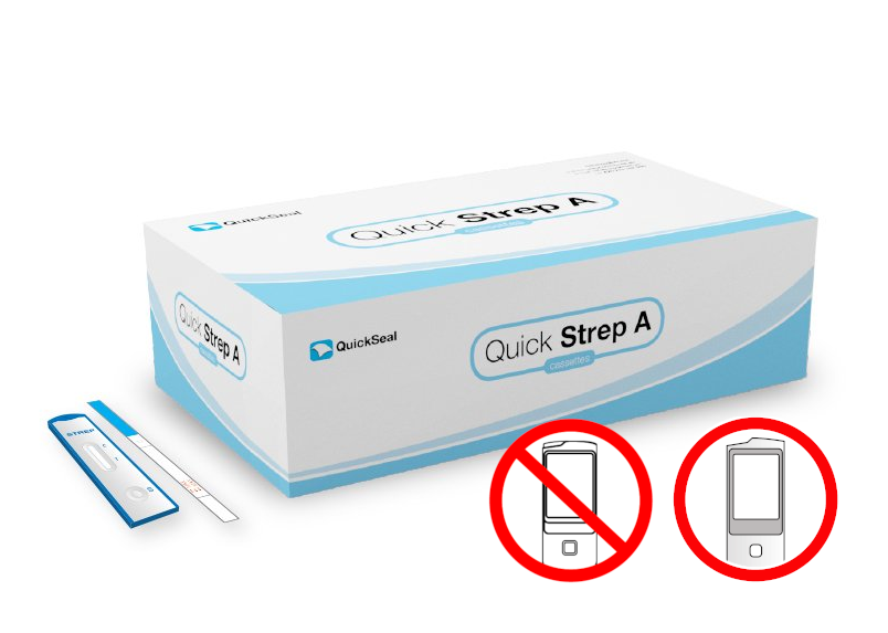 Strep A testy - prístroj Quick Plus (20ks) - Zdravplus.sk