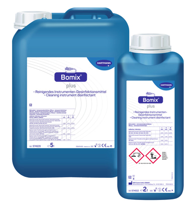 Bomix plus – bezaldehydový dezinfekčný prípravok s vynikajúcim čistiacim účinkom a materiálovou znášanlivosťou.